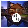 Image de Guirlande lumineuse solaire LED 2 pcs Blanc chaud