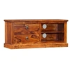 Image de Meuble TV Bois massif de Sesham 90x30x40 cm
