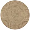 Image de Tapis Jute tressé 120 cm rond