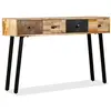 Image de Table console Teck massif de récupération 120 x 30 x 76 cm