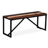 Image de Banc 110 x 35 x 45 cm Bois de récupération massif