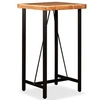 Image de Table de bar Bois massif d acacia 60x60x107 cm