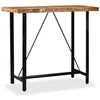 Image de Table de bar Bois massif de récupération 120x60x107 cm