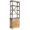 Image de Buffet avec Etagères en Bois de Manguier Massif Commode Décor Maison 244943