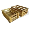 Image de Caisse à pommes 2 pcs Bois d acacia massif