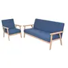 Image de Bankstel stof blauw 2-delig274913