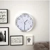 Image de Horloge Murale à Quartz Hygromètre Thermomètre Blanc Pendule de Cuisine 50623