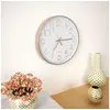Image de Horloge Murale Or Rosé à Quartz Montre de Salon Pendule de Cuisine 50633