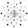 Image de Horloge Murale avec Mouvement à Quartz Design Moderne 50 cm Décoration 50641