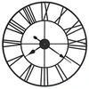 Image de Horloge Murale Vintage avec Mouvement à Quartz Métal Pendule de Salon 50644