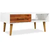 Image de Table basse Bois d'acacia massif 90 x 50 x 40 cm