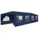 Image de Chapiteau de jardin 3x12 m bleu