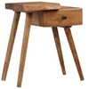 Image de Table de chevet Bois d'acacia massif 45 x 32 x 55 cm
