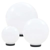 Image de Jeu de lampe boule à LED 3 pcs PMMA sphérique 20/30/40 cm