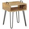 Image de Table de chevet Bois de manguier massif 40x34x47 cm