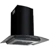 Image de Hotte Murale Acier Inoxydable 756 m³/h 60 cm Noir Aspirante Maison 50707