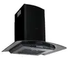Image de Hotte Murale Acier Inoxydable LCD 756 m³/h 60 cm Noir Aspirante Décor 50709