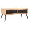 Image de Table basse Bois massif de sapin 115 x 55 x 50 cm