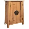 Image de Armoire latérale de salle de bain Pin massif 59x32x80 cm