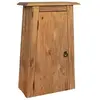 Image de Armoire latérale de salle de bain Pin massif 42x23x70 cm