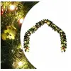 Image de Guirlande de Noël Décorée avec Boules et Lumières LED 20 m Artificielle