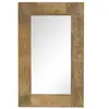 Image de Miroir Bois de manguier massif 50 x 80 cm