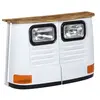 Image de Buffet Bois de manguier massif Forme de camion Blanc246243