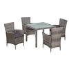 Image de Salon de jardin en.casa polyethylene 4 personnes 5 pieces