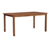 Image de Table a manger fixe sans tiroir 4 personnes en bois 150 x 90 x 74 cm