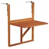 Image de Table suspendue - - 64,5x44x80 cm - Bois d'acacia massif - Pliable - Multifonctionnelle