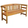 Image de Banc de jardin 157 cm Bois d acacia solide