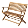 Image de Banc de jardin 120 cm Bois d acacia solide