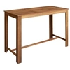Image de Table de bar Bois d acacia massif 150x70x105 cm