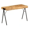 Image de Table à écrire Bois de manguier massif 118 x 50 x 75 cm