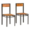 Image de Chaises de salle à manger 2 pcs Bois d'acacia massif