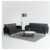 Image de Ensemble de canapés 2 pcs cuir synthétique noir