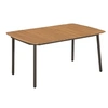 Image de Table de jardin 150 x 90 x 72 cm Bois d acacia solide et acier