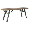 Image de Banc de jardin 120 cm Bois d'acacia solide
