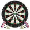 Image de Jeu de cibles professionnel en sisal avec 6 fléchettes