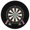 Image de Jeu de cibles professionnel en sisal avec 6 fléchettes