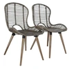 Image de Salon de jardin VIDAXL Rotin 2 personnes 2 pieces