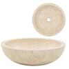 Image de Evier 40 x 12 cm Marbre Crème