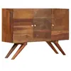 Image de Buffet Bois recyclé massif 110x30x75 cm Marron