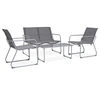 Image de Salon de jardin Acier 4 personnes 4 pieces