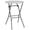 Image de Table de bar pliante Blanc 80 x 110 cm PEHD