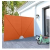 Image de Auvent latéral pliable de terrasse Terre cuite 240 x 160 cm