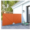 Image de Auvent latéral pliable de terrasse Terre cuite 300 x 150 cm