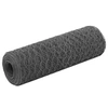 Image de Grillage Acier avec revêtement en PVC 25x0,5 m Gris