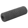 Image de Grillage Acier avec revêtement en PVC 25x0,5 m Gris