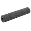 Image de Kippengaas 25x0,75 m staal met PVC coating grijs143276